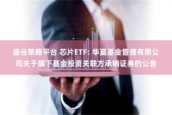 盛谷策略平台 芯片ETF: 华夏基金管理有限公司关于旗下基金投资关联方承销证券的公告